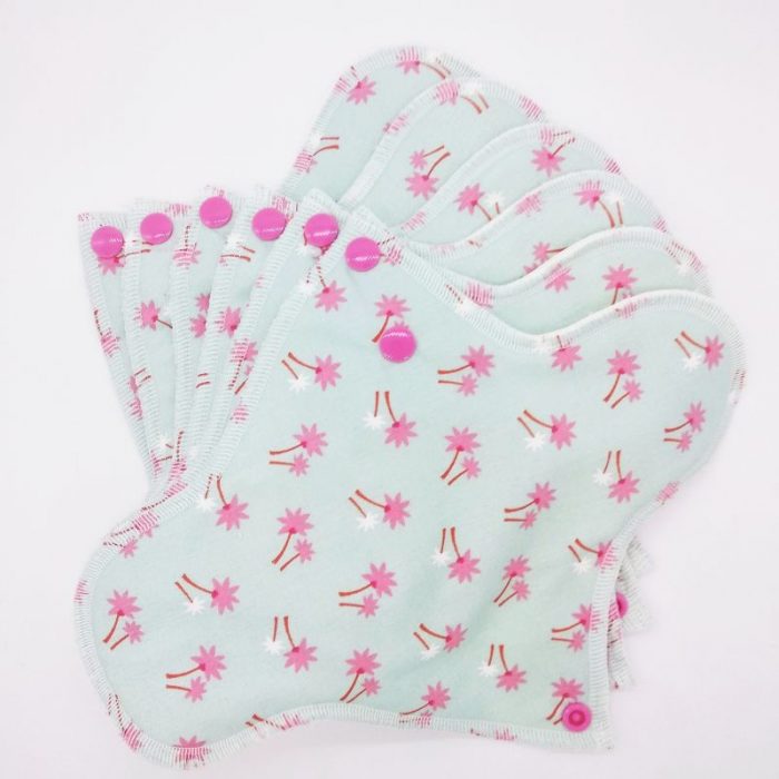 Classic nočni vložki Pink Palms - 26cm